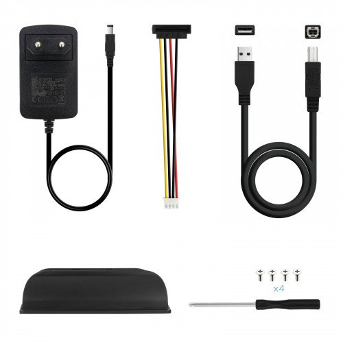 Tooq TQE-3520B Caja Externa para HDD 3.5 IDE/SATA USB 2.0 Negro Tooq TQE-3520B Caja Externa para HDD 3.5 IDE/SATA USB 2.0 Negro