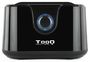 TOOQ TQDS-802 Dock Station para Disco Duro 2.5/3.5 SATA a USB 3.0 con Clonación OTB, Color Negro