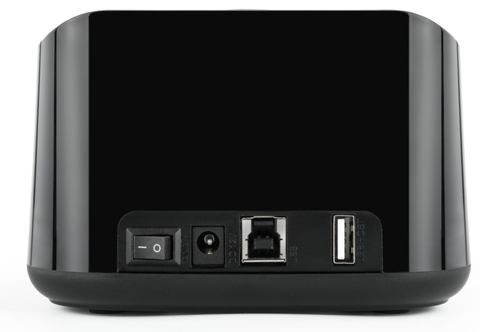 TOOQ TQDS-802 Dock Station para Disco Duro 2.5/3.5 SATA a USB 3.0 con Clonación OTB, Color Negro