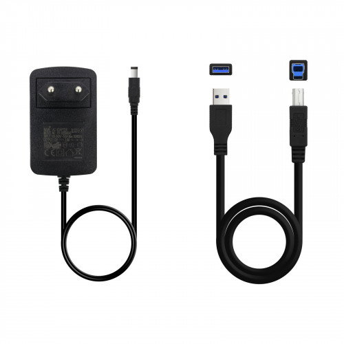 Tooq Docking Station TQDS-802B para Discos SATA 2,5/3,5 con Clonación USB 3.0