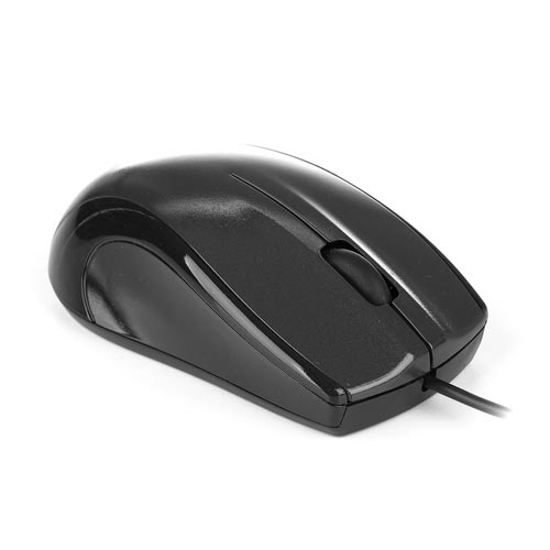 NGS Black Mist Ratón Óptico Negro