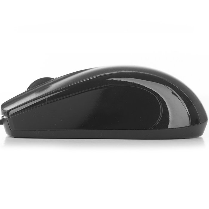 NGS Black Mist Ratón Óptico Negro