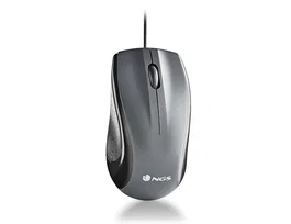 NGS Black Mist Ratón Óptico Negro USB