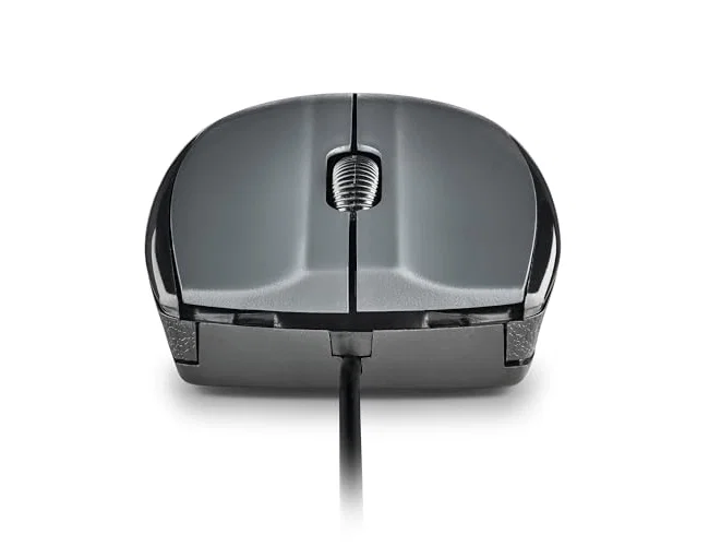 NGS Black Mist Ratón Óptico Negro USB