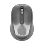 NGS Ratón Óptico Inalámbrico Haze Ambidiestro 1600 DPI para Portátil, RF 2.4 GHz, 3 Botones, Nano Receptor USB, Negro y Grafito