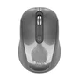 NGS Ratón Óptico Inalámbrico Haze Ambidiestro 1600 DPI para Portátil, RF 2.4 GHz, 3 Botones, Nano Receptor USB, Negro y Grafito