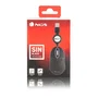 NGS SIN Black Ratón Óptico Mini con Cable Retráctil y 1000 DPI