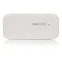 NGS Hub USB NGS-HUB-0032 - Hub de 4 Puertos USB 2.0, 480 Mbps, Tamaño Reducido y Portátil, Color Blanco