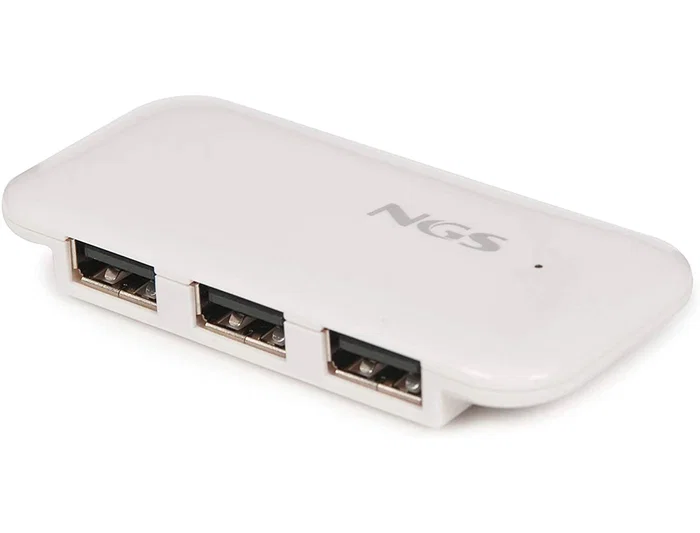NGS Hub USB 2.0 de 4 puertos con tamaño reducido - IHUB4
