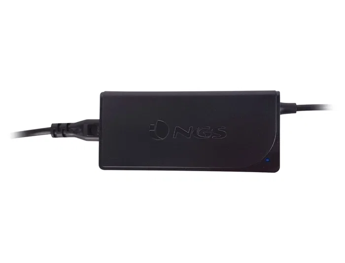 Ngs Adaptador de Corriente W-90 Automático 90W con 9 Adaptadores y Salida USB 2A