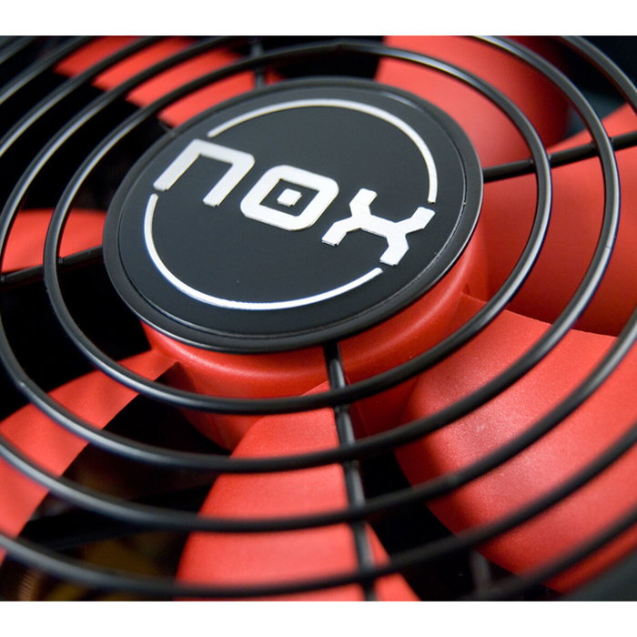 NOX NXS650 650W Negro, Rojo