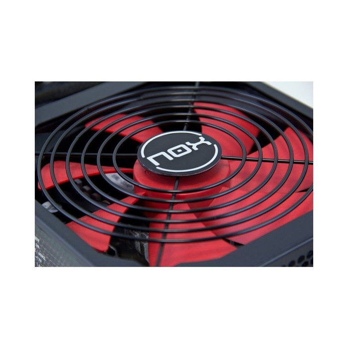 NOX NXS650 650W Negro, Rojo