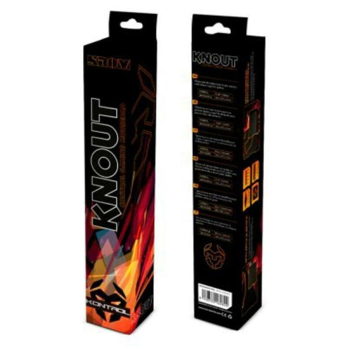 Krom Alfombrilla Gaming Knout Kontrol Negro y Naranja Krom Alfombrilla Gaming Knout Kontrol Negro y Naranja