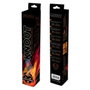 Krom Alfombrilla Gaming Knout Kontrol Negro y Naranja
