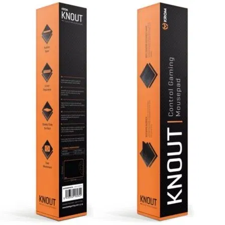 Krom Alfombrilla Gaming Knout Kontrol NXKROMKNTKNTRL 320 x 270 x 3 mm
