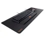 Krom Alfombrilla Gaming Knout XL Extended Extra Grande 900x350mm Tela Negra con Base de Goma