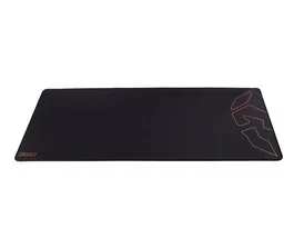 Krom Alfombrilla Gaming Knout XL Extended Extra Grande 900x350mm Tela Negra con Base de Goma