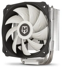 Nox H-212 Ventilador CPU Cooler para Intel & AMD, 120mm, Aluminio y Cobre, 3 Heatpipes, PWM, TDP 130W, Negro y Blanco