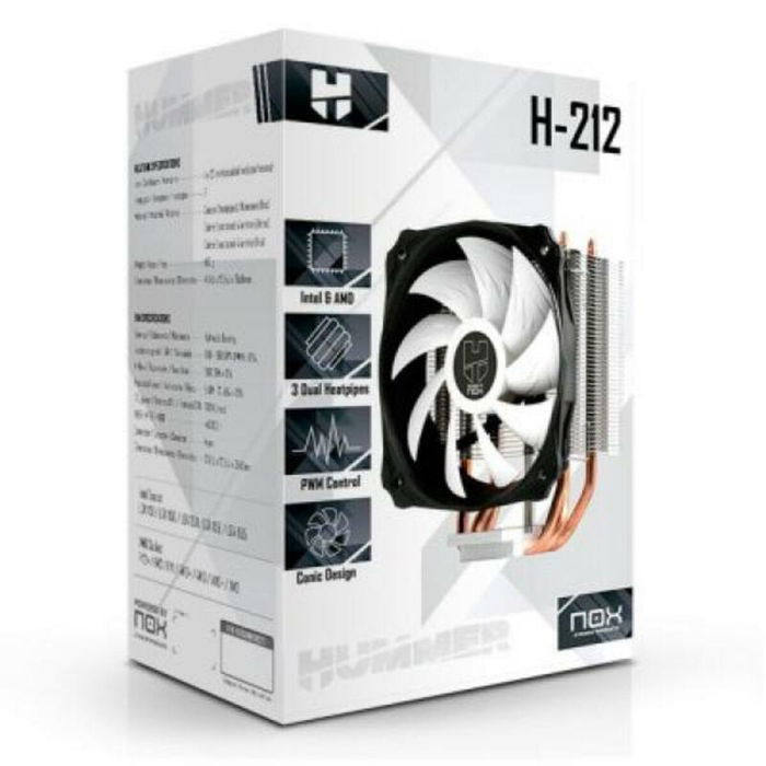 Ventilador y Disipador Nox-Xtreme H-212