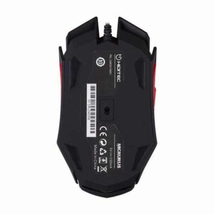 Hiditec Micrurus Ratón Gaming Láser 8100 DPI Negro/Rojo Hiditec Micrurus Ratón Gaming Láser 8100 DPI Negro/Rojo
