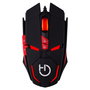 Hiditec Micrurus Ratón Gaming Láser 8100 DPI Negro/Rojo