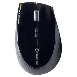 Hiditec Mouse Dendro Ratón Inalámbrico 2000 DPI con Sensor Avago A3000, Botones Omron, 3 Modos (Oficina, Diseño, Gaming), Receptor Nano USB, Modelo MOU010002 - Para Diestros