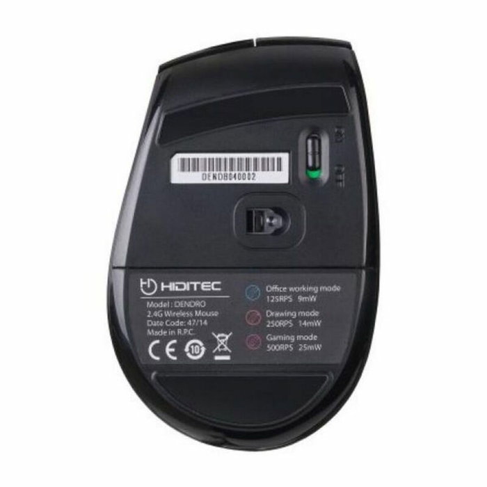 Hiditec Dendro MOU010002 Ratón Inalámbrico 2000 DPI