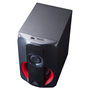HIDITEC H400 Altavoces 2.1 de 80W con Subwoofer de 5", Bluetooth, Radio FM, USB y Mando a Distancia