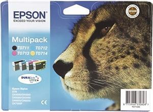 Epson Multipack de cartuchos de tinta T0715 (T0711+T0712+T0713+T0714)