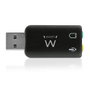 EWENT EW3751 Tarjeta de Sonido Externa USB 5.1 Audio Blaster
