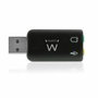 EWENT EW3751 Tarjeta de Sonido Externa USB 5.1 Audio Blaster