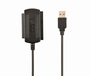 Gembird Adaptador USB a IDE y SATA 2.5 y 3.5 Negro AUSI01