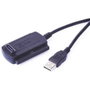 Gembird Adaptador USB a IDE y SATA 2.5 y 3.5 Negro AUSI01