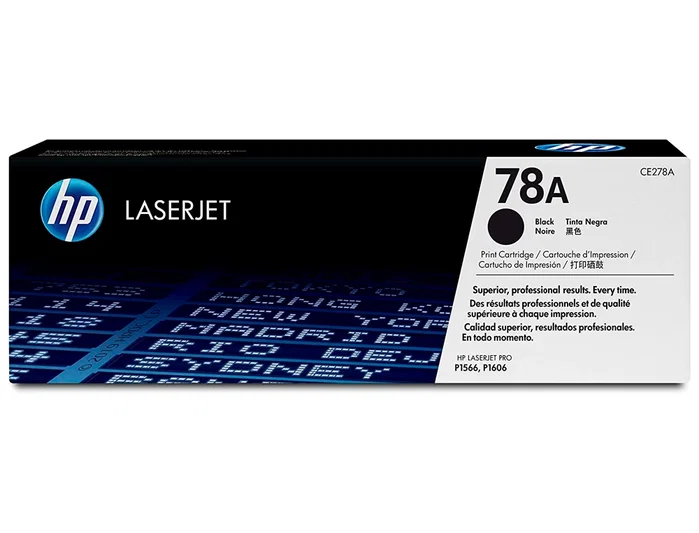 HP Cartucho de tóner original LaserJet 78A Negro CE278A HP Cartucho de tóner original LaserJet 78A Negro CE278A