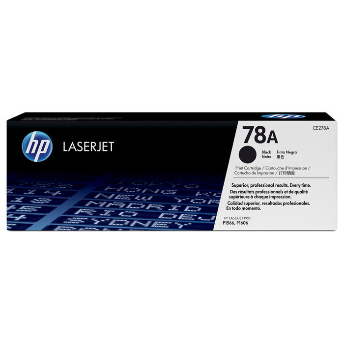 HP Cartucho de tóner original LaserJet 78A Negro CE278A HP Cartucho de tóner original LaserJet 78A Negro CE278A