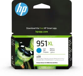 HP Cartucho de Tinta 951XL Cian de Alta Capacidad (CN046AE) inevitablemente original