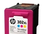 HP 302XL Cartucho de Tinta Tricolor de Alta Capacidad
