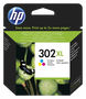 HP 302XL Cartucho de Tinta Tricolor de Alta Capacidad