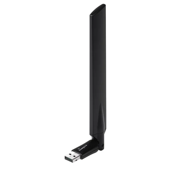 Edimax EW-7811UAC - Adaptador USB Wi-Fi 5 (802.11ac) Inalámbrico, 433 Mbps, Antena 6 dBi, Negro, Compatible con Windows, Mac, Linux