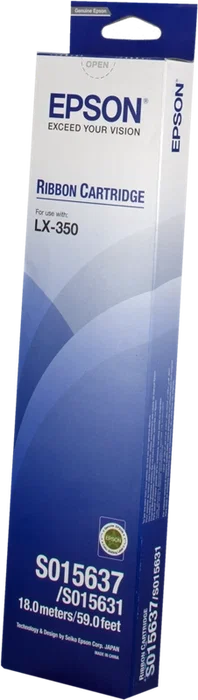 Epson Cinta de Nylon Negra C13S015637 para Impresoras de Matriz de Punto