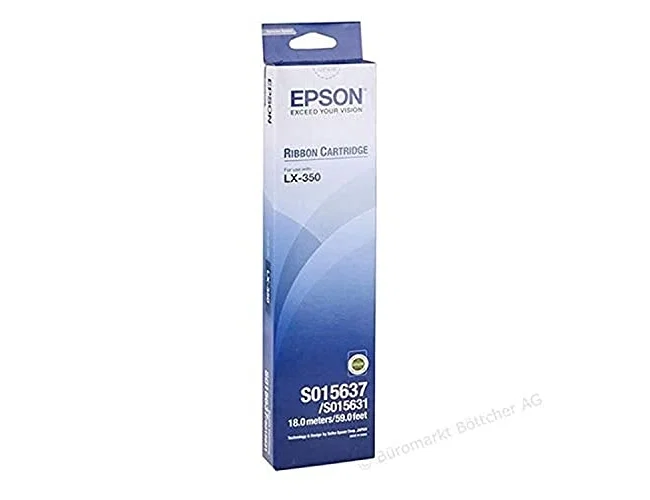 Epson Cinta de Nylon Negra C13S015637 para Impresoras de Matriz de Punto