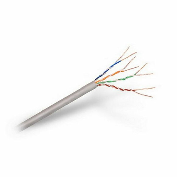 Nanocable Bobina de Cable de Red Cat6e UTP Rígido AWG24 305m Gris
