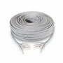 Nanocable Bobina de Cable RJ45 Cat.6 FTP Rígido AWG24 100m Gris