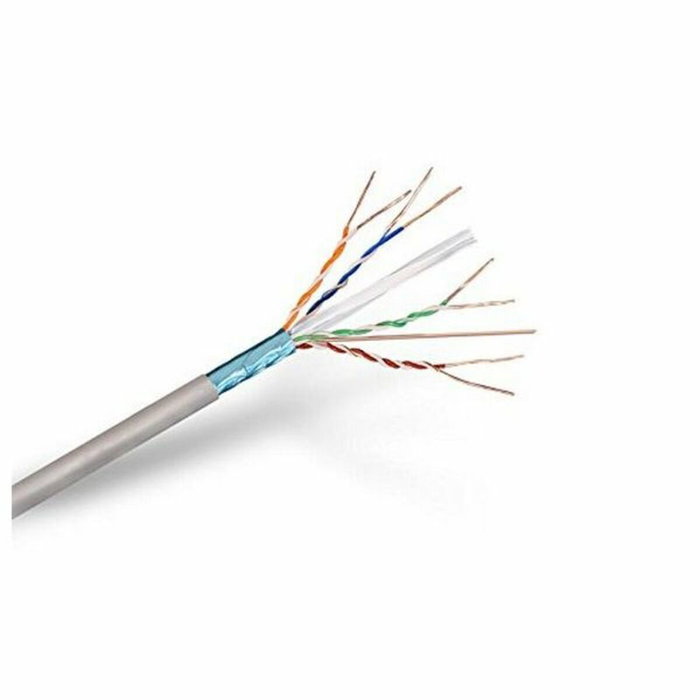 Nanocable Bobina de Cable RJ45 Cat.6 FTP Rígido AWG24 100m Gris