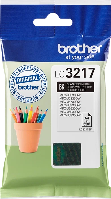 Brother LC-3217BK Cartucho de Tinta Negro