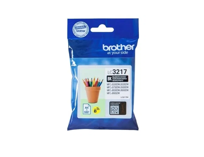 Brother Cartucho de Tinta Original LC3217BK Negro Brother Cartucho de Tinta Original LC3217BK Negro