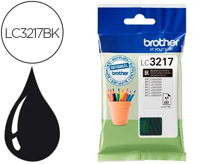 Brother LC-3217BK Cartucho de Tinta Negro
