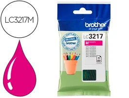 Brother LC3217M Cartucho de Tinta Magenta Original, 550 Páginas