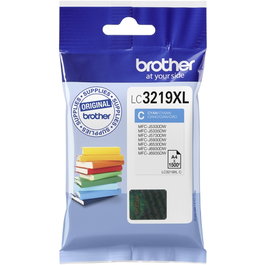Brother Cartucho de Tinta LC-3219XLC Cian XL Alta Capacidad