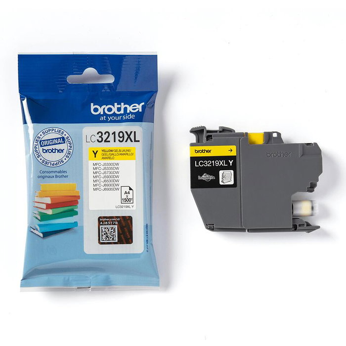 Brother LC-3219XLY Cartucho de Tinta Amarillo XL Brother LC-3219XLY Cartucho de Tinta Amarillo XL